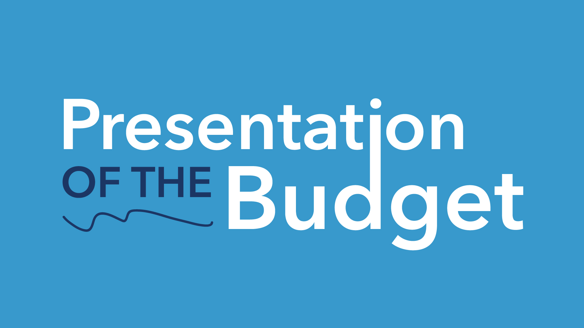 Presentation of the Budget