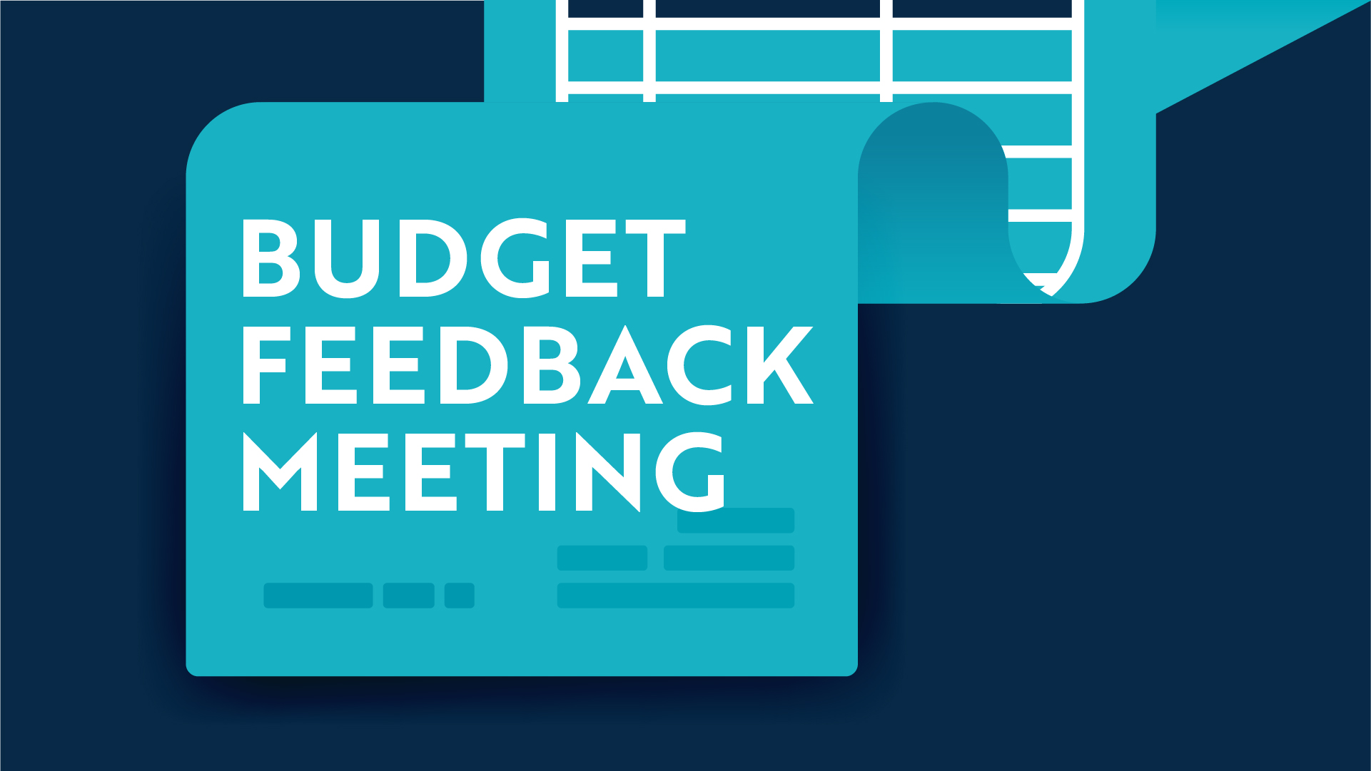 Budget Feedback Meeting